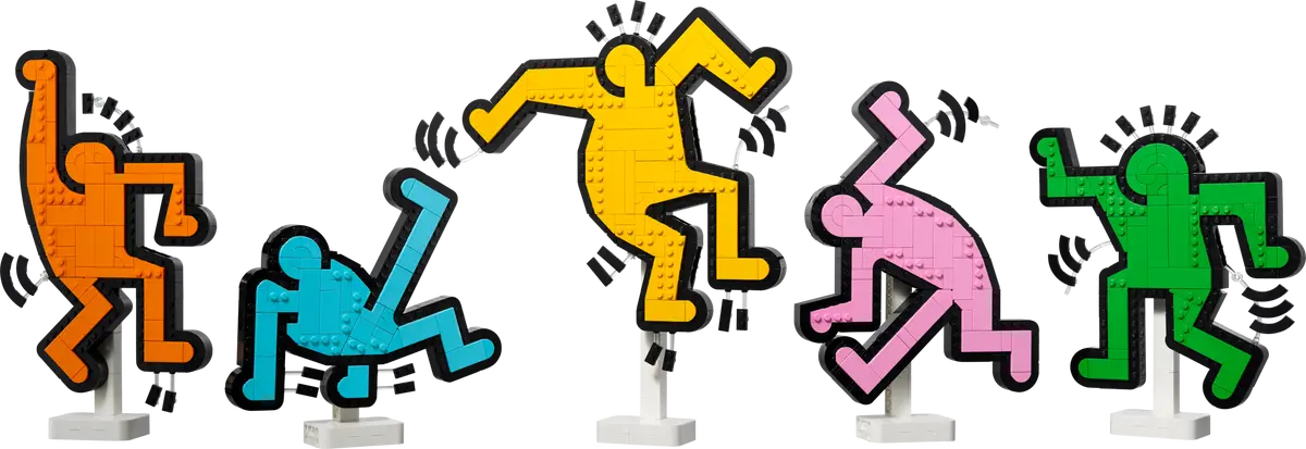 alt="KeithHaringFigure danzanti"