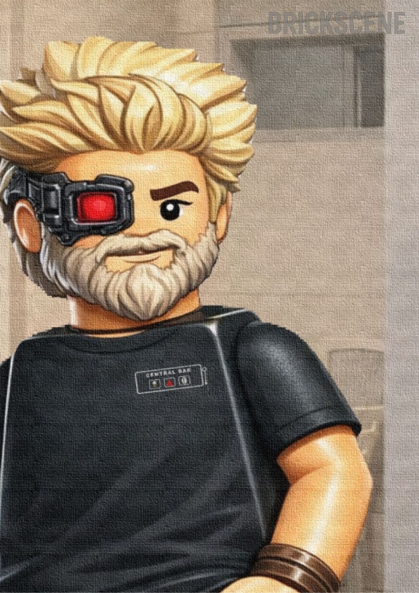 alt=" Kael Varrin a San Vito Lo Capo indossa tshirt Central Bar"