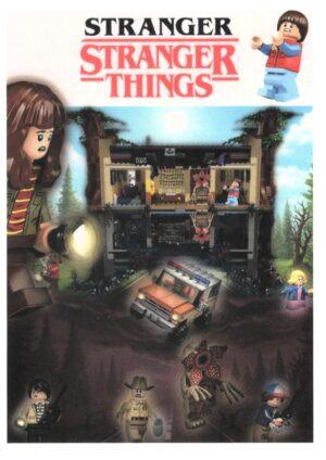 alt="Cartolina Lego - Stranger Stranger Things"