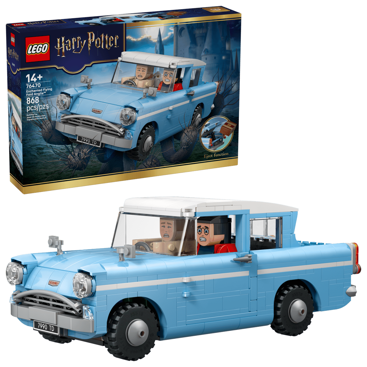 alt=" Lego Set Ford Anglia volante incantata"