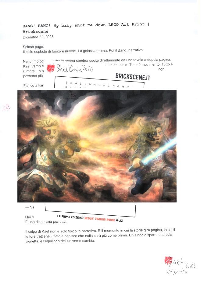 alt="fromteCartolinaFianco a fianco nell’inferno: Kael Varrin e Darth Edder”