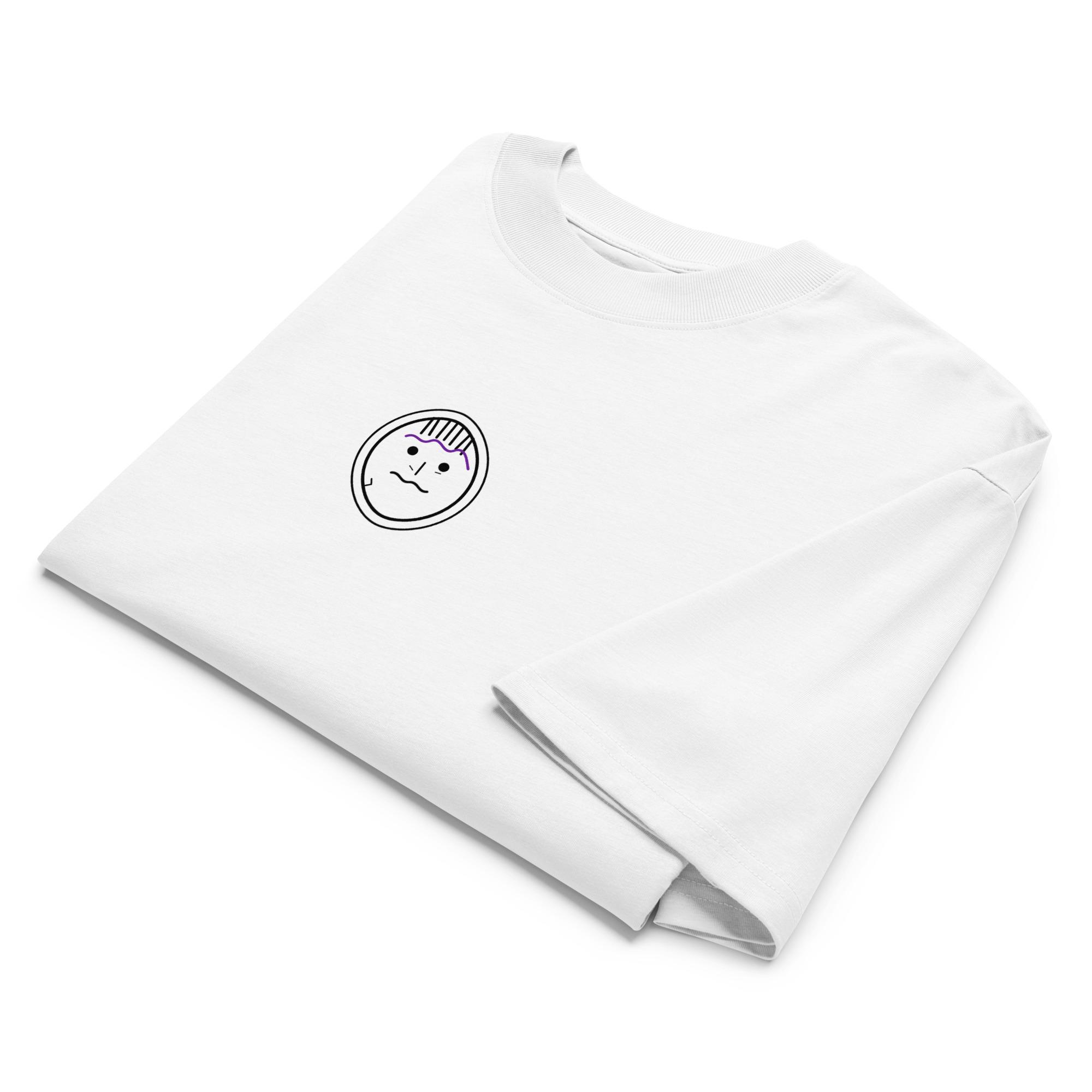 T-shirt organica oversize con collo alto unisex - Vault Boy Fallout / Predator - immagine 5