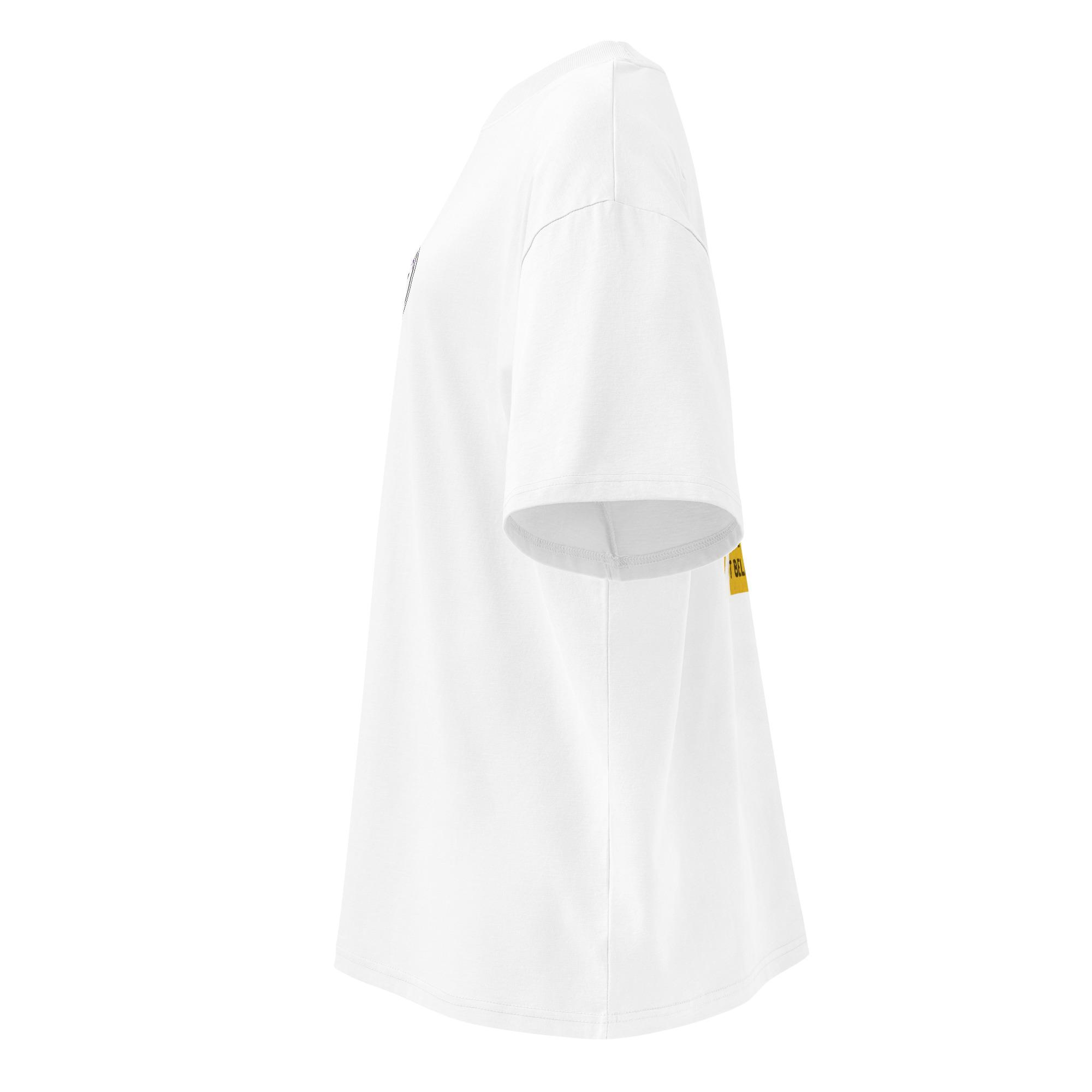 T-shirt organica oversize con collo alto unisex - Vault Boy Fallout / Predator - immagine 12