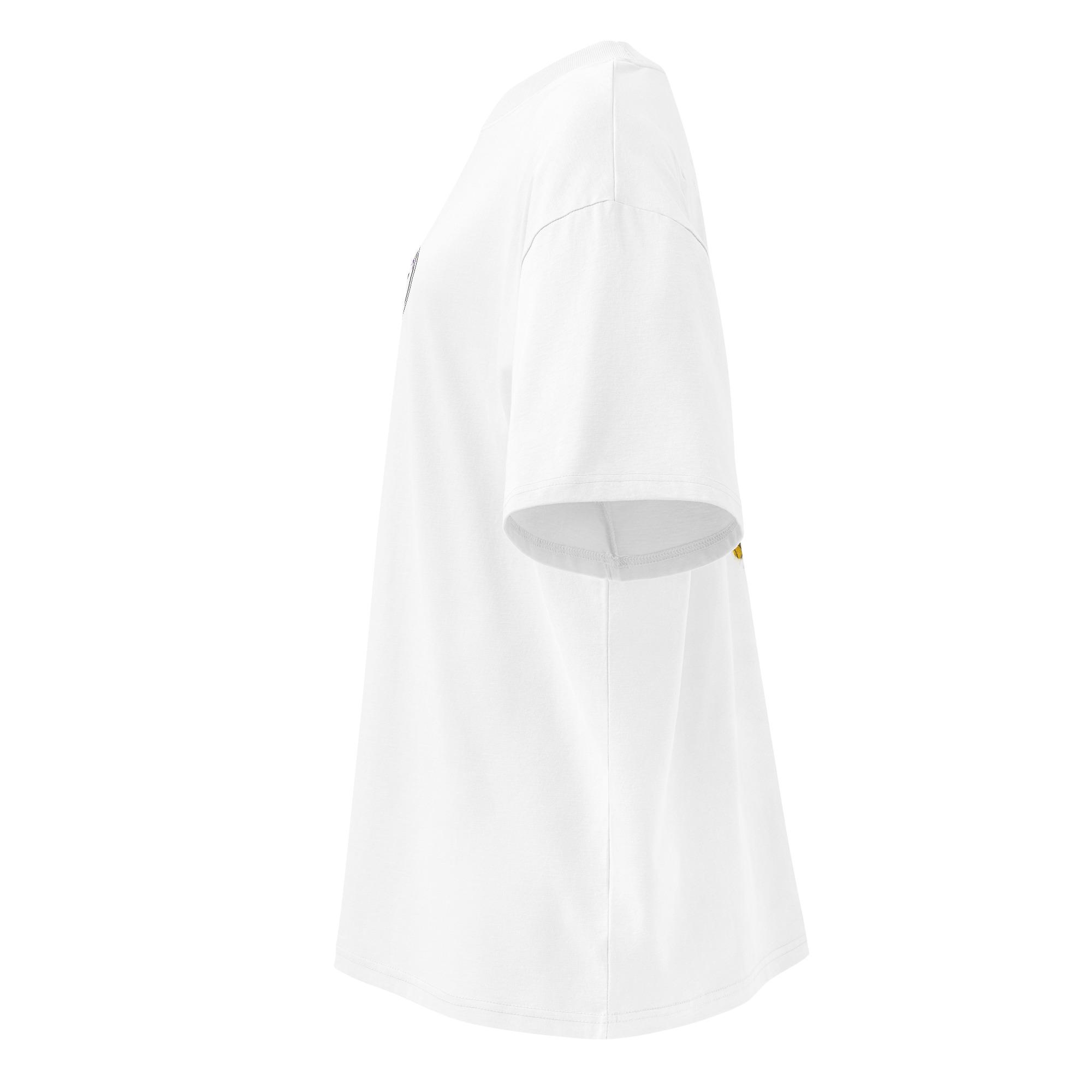 T-shirt organica oversize con collo alto unisex - Buckaroo Banzai / Predator - immagine 3