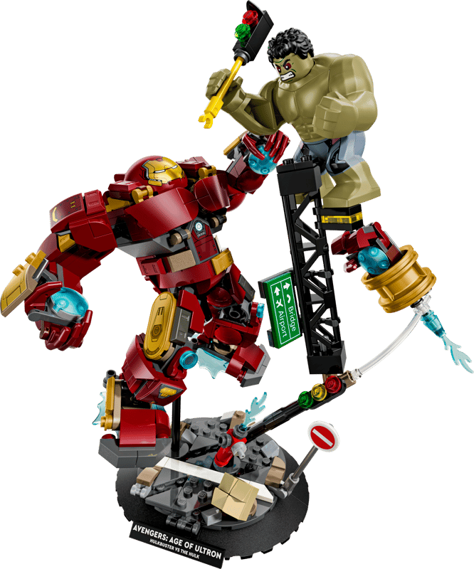alt="Marvel Battaglia epica: Hulkbuster vs. The Hulk Lego Set"