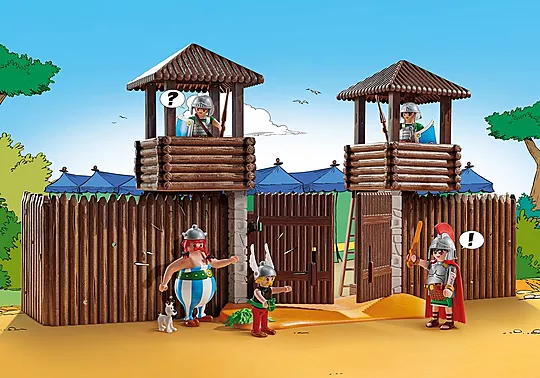 alt="Asterix: Accampamento romano - Playmobil Set Brickscene"