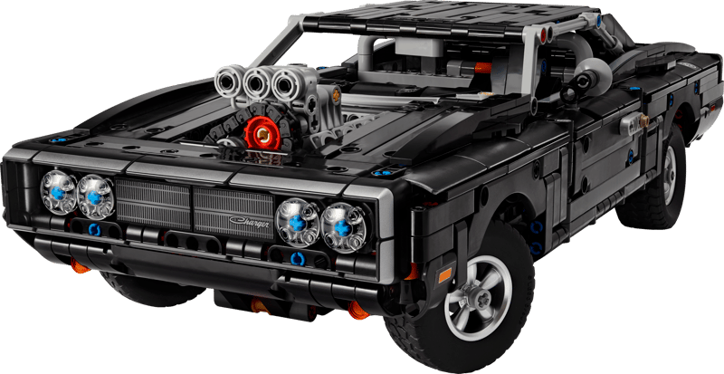 alt="Auto Dodge Charger R/T Fast and Furious LEGO"