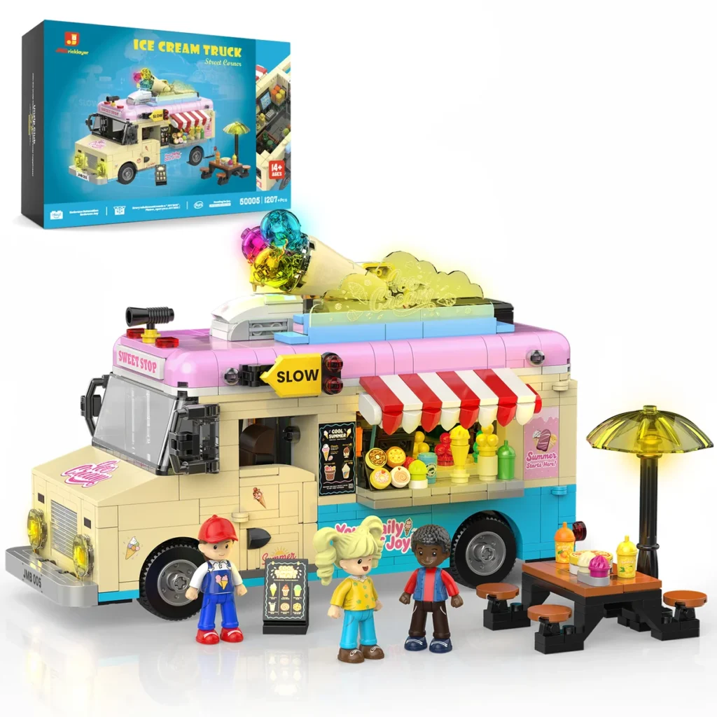 alt="Ice Cream Truck Building Set 50005 | 1207+ Pcsjmbricklayer"