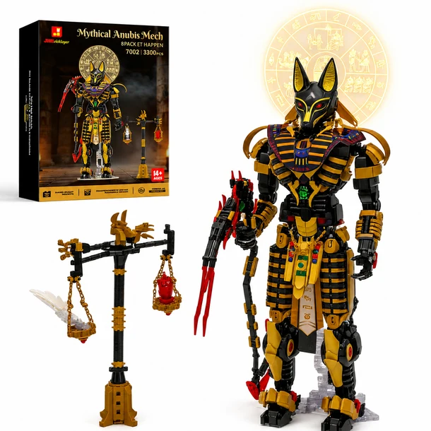alt="Mythical Anubis Mech 70012 | 3845 PCS"