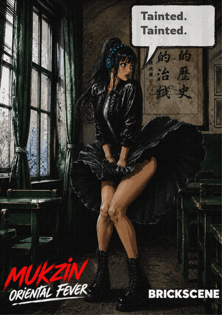alt="Cartolina TAINTED TAINTED Lyra Nox MUKZIN - ORIENTAL FEVER Brickscene"