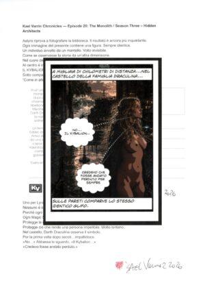 alt="Cartolina The Kael Varrin Chronicles - Extracts - Draculina Kybalion "