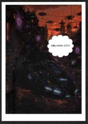 alt="Cartolina The Kael Varrin Chronicles - Extracts - Kael Varrin Oblivion City"