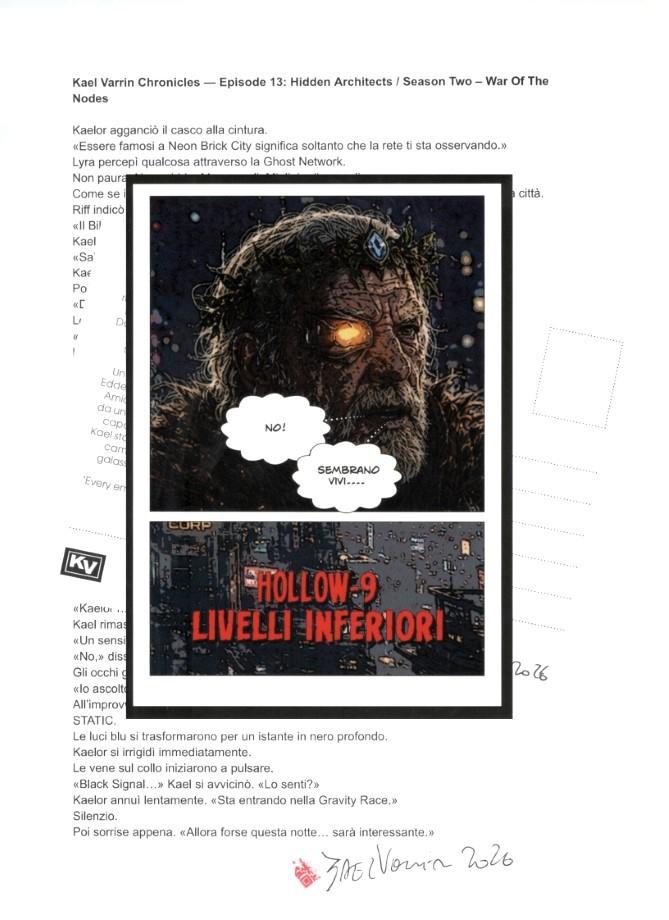 alt="Cartolina The Kael Varrin Chronicles - Extracts - Aurelion (Livelli inferiori)"